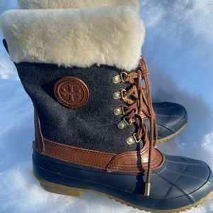 Tory Burch Jada Mid-Shaft snow boot